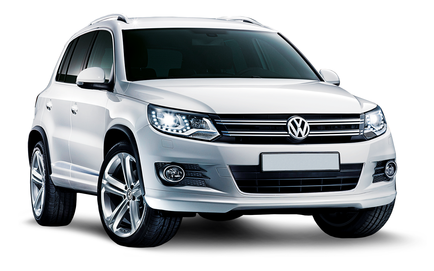 White SUV available through Navkar Trip